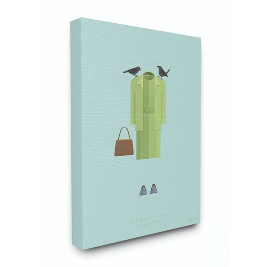 Stupell Industries The Birds Character's Fashion Canvas Wall Art